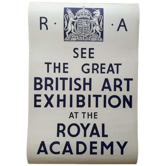 Great British Art, 1934 – Exhibition Poster Reprint, Printed In The Uk 1