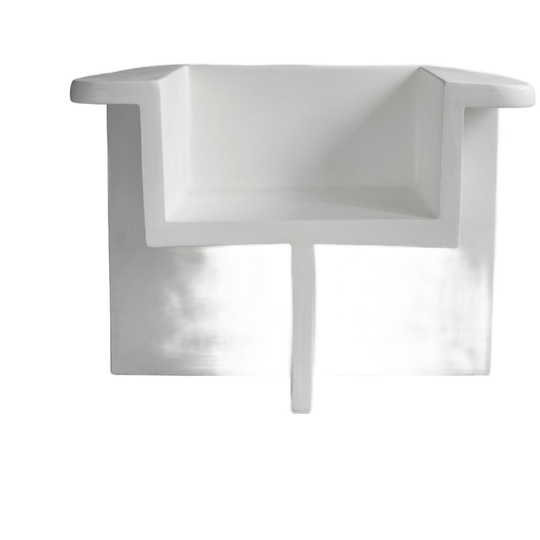 101 Copenhagen | Brutus Lounge Chair - Bone White 1