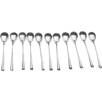 Set Van 11 Zilveren Art Deco Lepels Prijs/set- Reliving