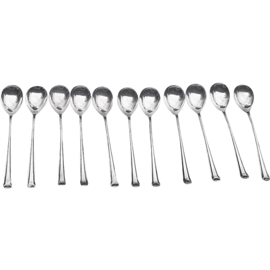 Set Van 11 Zilveren Art Deco Lepels Prijs/set- Reliving 1