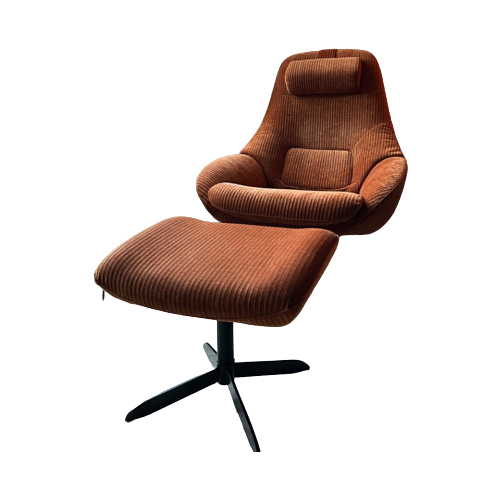 Bolia Fauteuil Saga Met Voetenbank