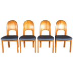 Set Met 4 Eetkamerstoelen – Holstebro Denmark – Jaren 70 thumbnail 1