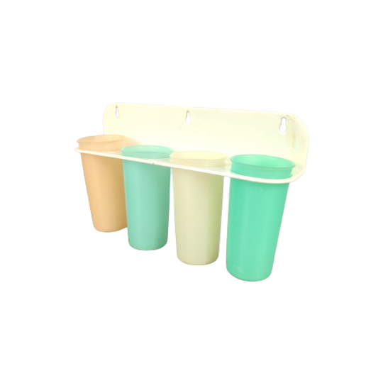 Vintage Tupperware Beker Setje 1