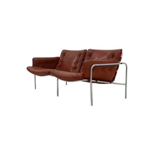 Two Seater Sofa Model Osaka By Martin Visser For 'T Spectrum 1960S 1