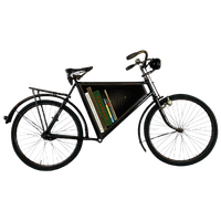 Wandmeubel Fiets