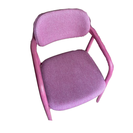 Polspotten Director's Chair Eetkamerstoelen Set Van 4 - Berry 1