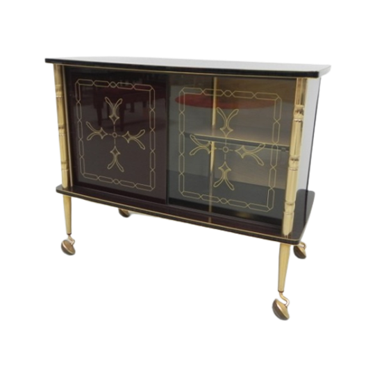 Vintage Vitrine, Tv Kastje, Drankkastje 1