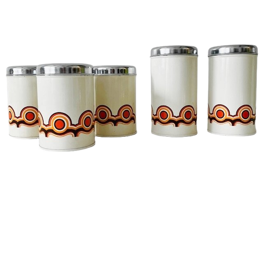 Set Vintage Brabantia Blikken Bayon 1