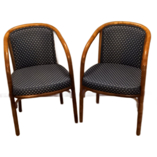 2 Baumann Champagne-stoelen 1