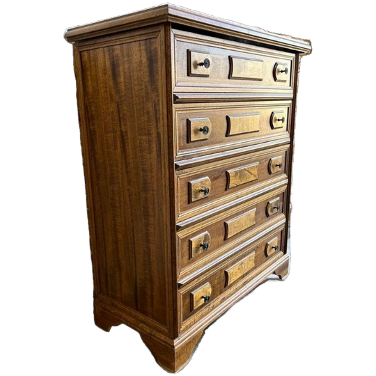 Vintage Houten Ladekast / Kast / Commode 1