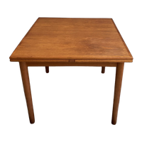 Danish Teak Extendable Dining Table 1960s