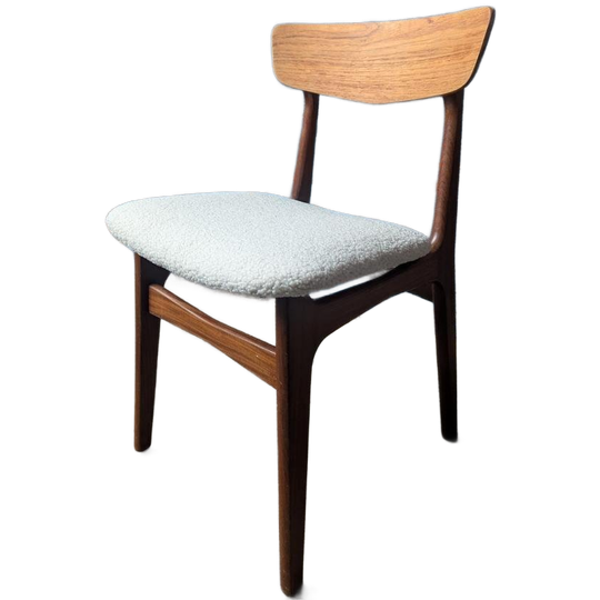 Vintage Teak Stoel Van Shiønning & Elgaard Denemarken 1