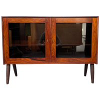 Vintage Vitrinekast, Jaren 60, Deens Midcentury Design