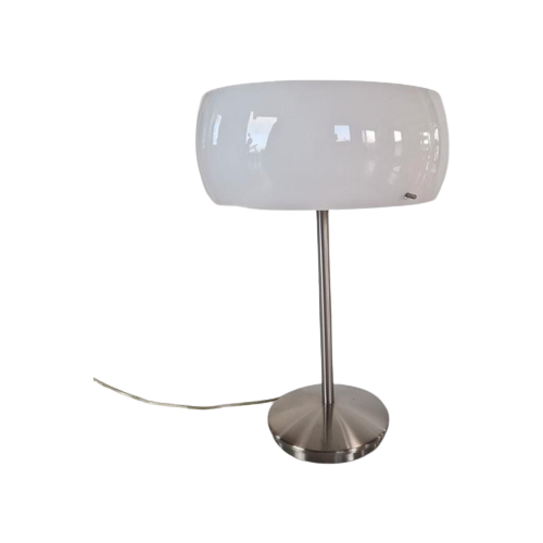 Grote Design Tafel Lamp Met Glazen Kap