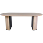 Pokka Eetkamertafel - 200 X 90 Cm - Licht Eiken thumbnail 1