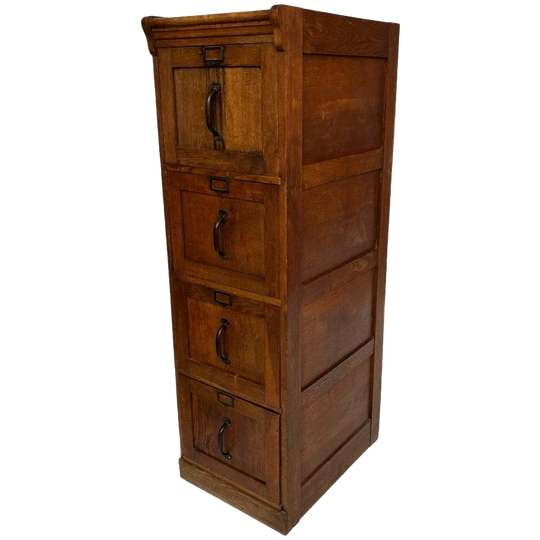 Antieke Oude Eiken Notariskast Eye Catcher Ladekast Jaren 30 1