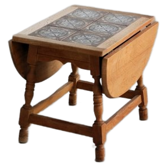 Brutalist Sidetable | Tafeltje | Jaren 60 | Deens (2) 1