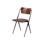 Pyramide Stoel Wim Rietveld Vintage Design Ahrend De Cirkel thumbnail 1
