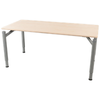 Voortman Bureau, Wild Peren Blad, 160 X 80 Cm, Hoogte Instelbaar Onderstel