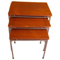 Retro Vintage Mimiset, Mini Set, Tafeltjes, Nesting Tables