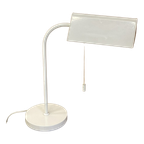 Vintage Bankamp Leuchten Bureaulamp Wit Metaal thumbnail 1