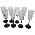 Vintage Luminarc Champagne Glazen thumbnail 1