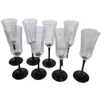 Vintage Luminarc Champagne Glazen