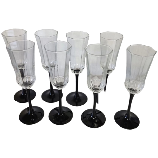 Vintage Luminarc Champagne Glazen 1