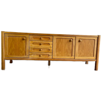 Vintage Houten Dressoir /buffetkast / Lange Kast