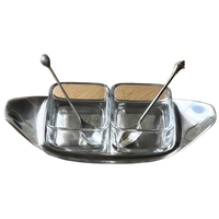 Vintage Wmf Stainless Steel Jam Set