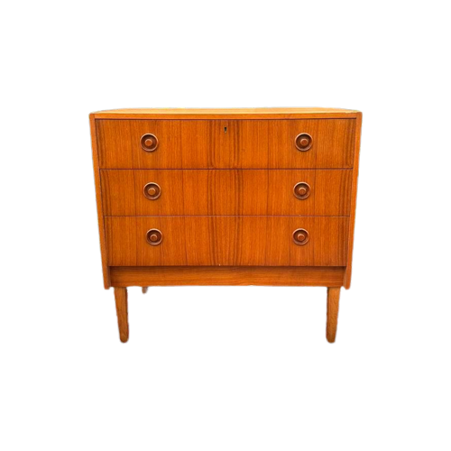 Vintage Ladekastje/Dressoir Uit Zweden