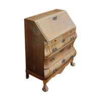Barok Klep Secretaire Met Opknapwerk