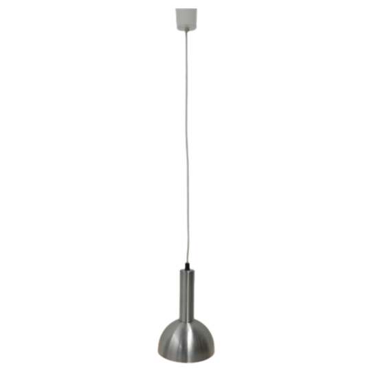 Vintage Hanglamp Met Aluminium Kap 1