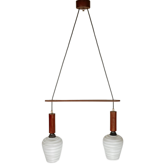 Mid Century Modern Cascade Hanglamp, Jaren 60 1