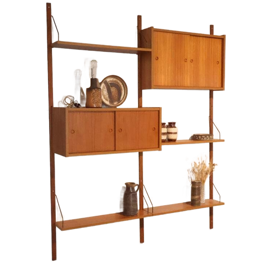 Deens Wandsysteem | Vintage | Teak | Modulair 1