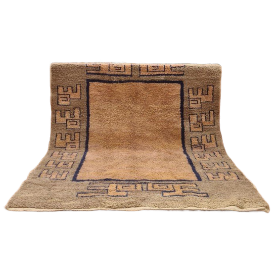 Authentiek Marokkaans Berber Beni Ourain Tapijt 300X250 Cm - 100% Wol, Handgemaakt 1