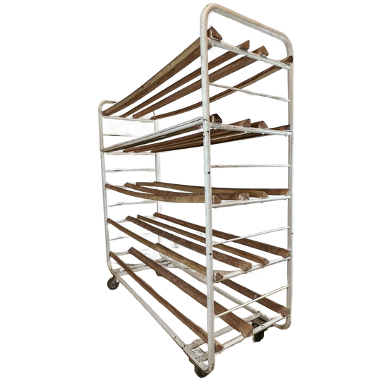 Vintage Industriële Bakkerskarren, 1970’s 1