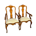 Set Van Twee Fauteuils En Zes Stoelen. thumbnail 1