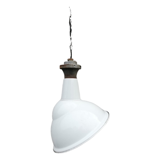 Benjamin Crysteel Parabolic Hanglamp 1950's 1
