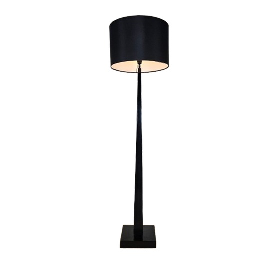 Elegante Zwarte Vloerlampen Set / Simpele Staande Lampen / Simplistische Strakke Vloerlampen 1