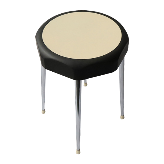 Vintage Design Kruk Bakeliet VYNCO Luxe, Italy Jaren '60 1