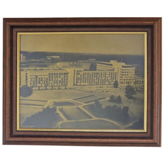 Vintage Foto Koper Gebouw T Philips Strijp S '60 Eindhoven 1