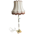 Brocante Staande Lamp, Onyx Marmer Messing thumbnail 1