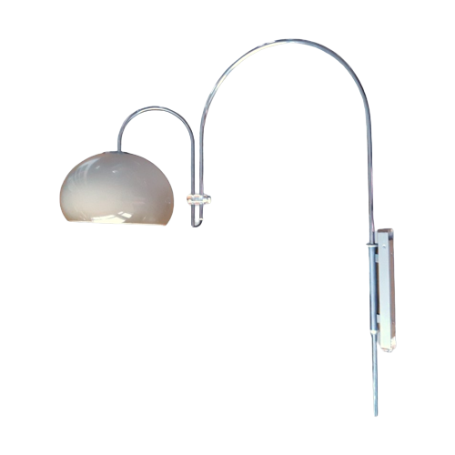 Vintage Design Dijkstra Dubbel Boog Wandlamp 70S