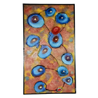 Dutch Painter - Pieter ´Simon' Piet Stenneberg - (1902 - 1972) - Abstract - Negro Spiritual Blue thumbnail 1