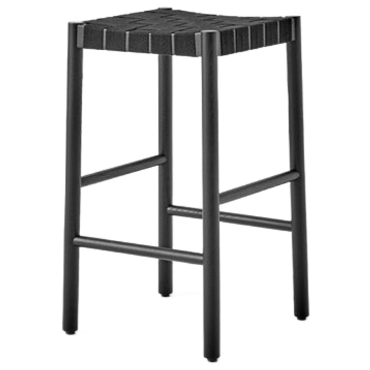 &tradition | Betty Tk8 Barkruk Zwart 1