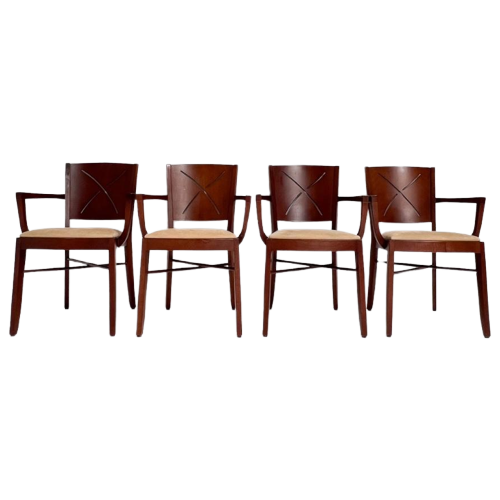 Elegante Set Van 4 Andreu World Eetkamerstoelen, 1960'S