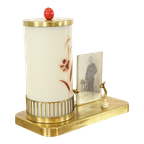 Art-deco Tafellamp Met Fotolijst | Kerst thumbnail 1