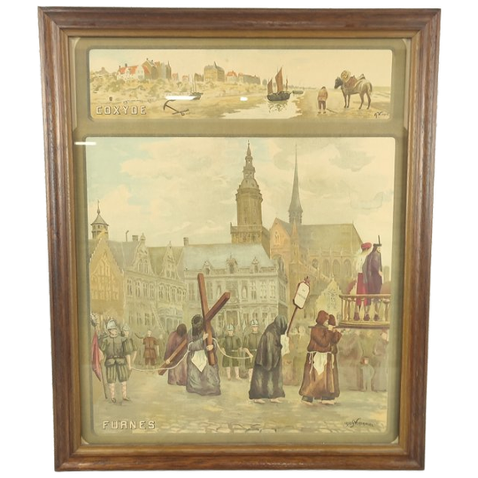 G. Verschingel - Affiche Boetprocessie 1910 1