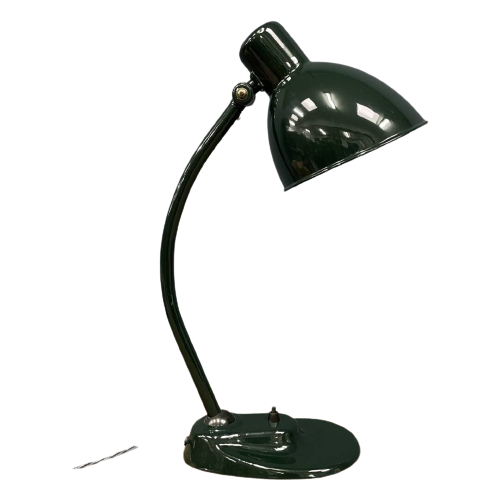 Donkergroene Kandem Bureaulamp Model 1089